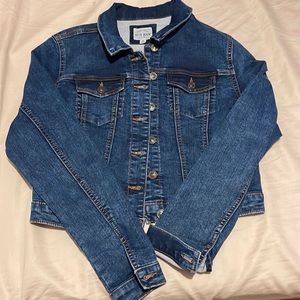 Jean jacket! Wax denim no stains no imperfections!